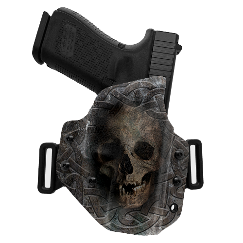 Ancient Skull OWB Holster