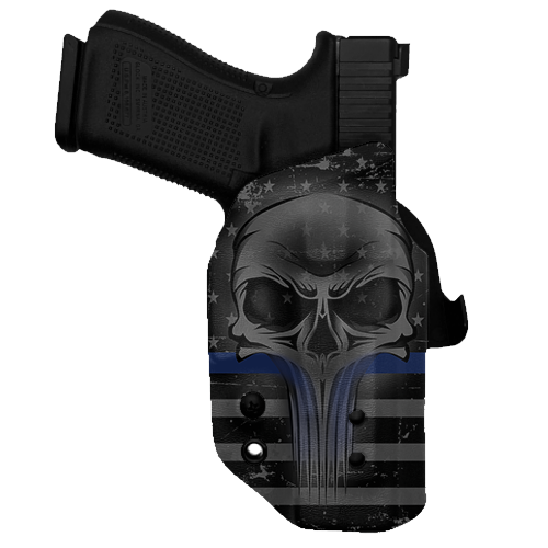 Blue Line Skull BA PRO