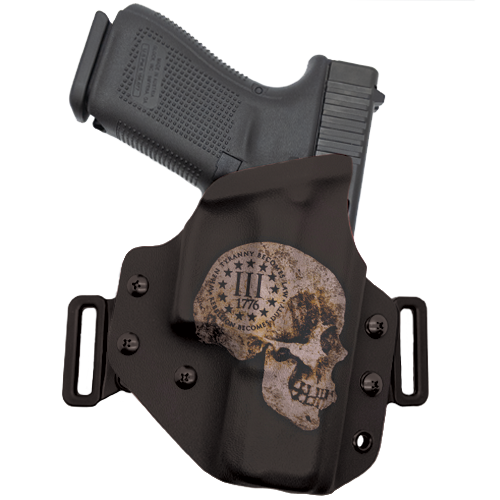 III Percent Skull OWB Holster