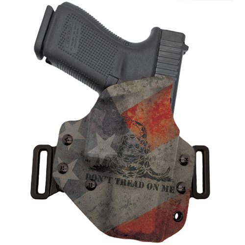 Gadsen on Distressed Flag OWB Holster