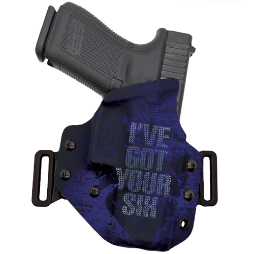 I've got Your Six Blue OWB Holster