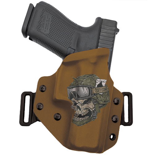 Marine Skull OWB Holster